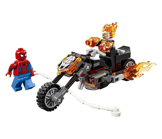 LEGO SUPER HEROES 76335 Spider-Man kontra ghost rider na motocykl - 1473558 - zdjęcie 3